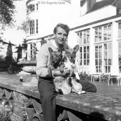 Tony Forwood at Beel House, with Sinuhe & Bogie